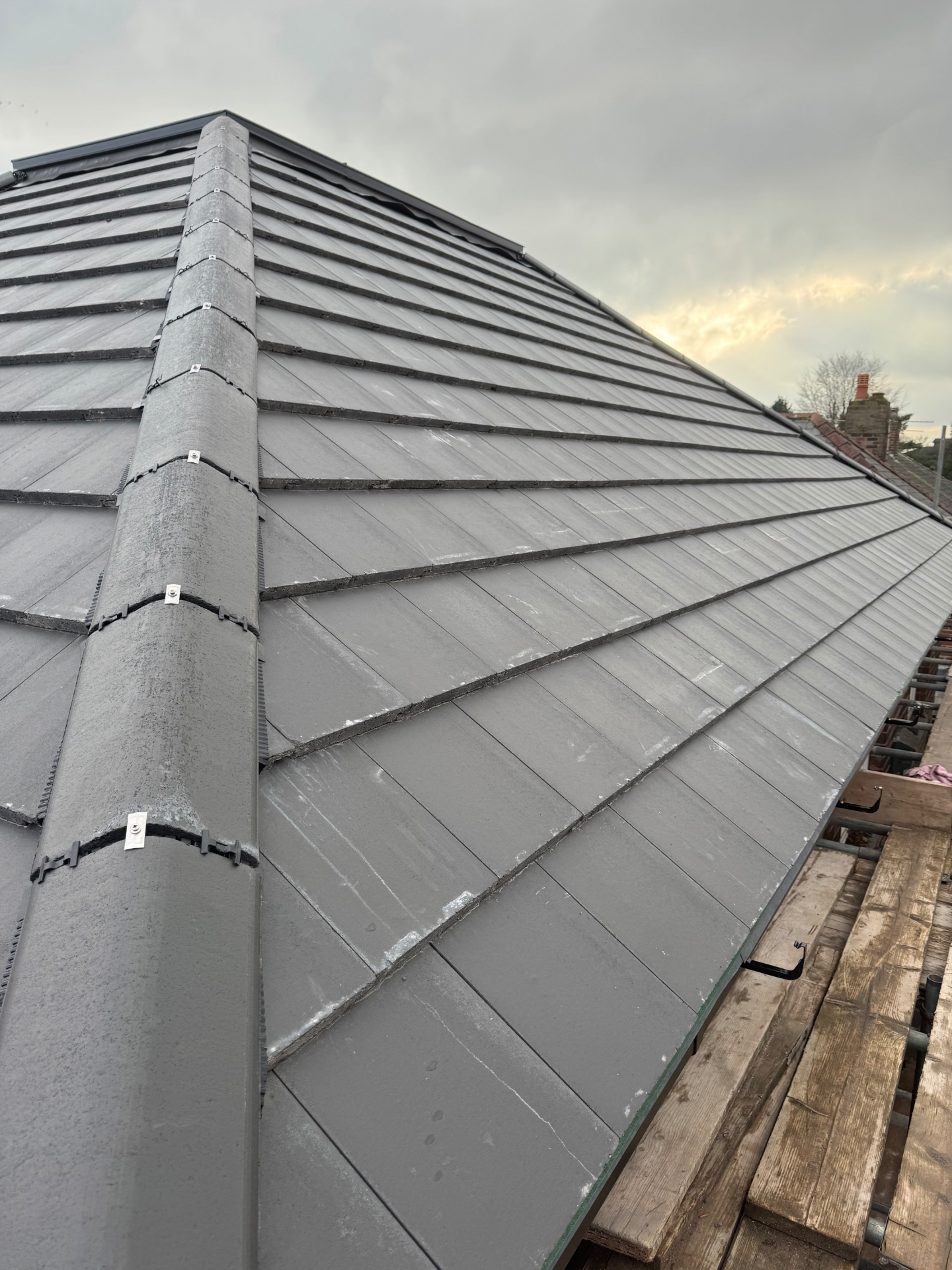 Recent C&L Roofing tile roof project